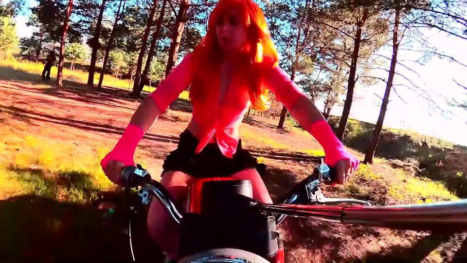  Color hair Lola - Motorcycle Ride Porn